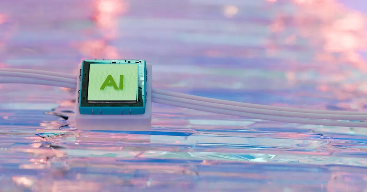 A square of aluminum is resting on glass.